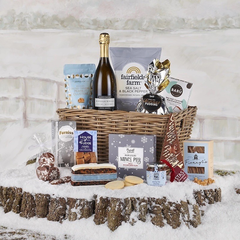 Snowy Delights Hamper by Virginia Hayward